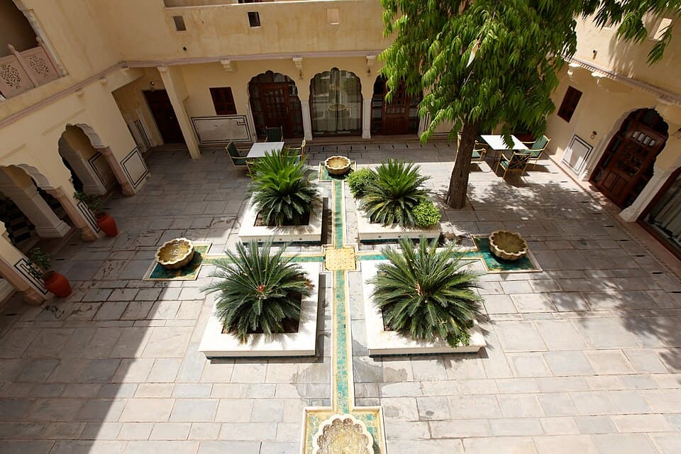 Courtyard stack ventilation (Aangan / Sahn), Persia