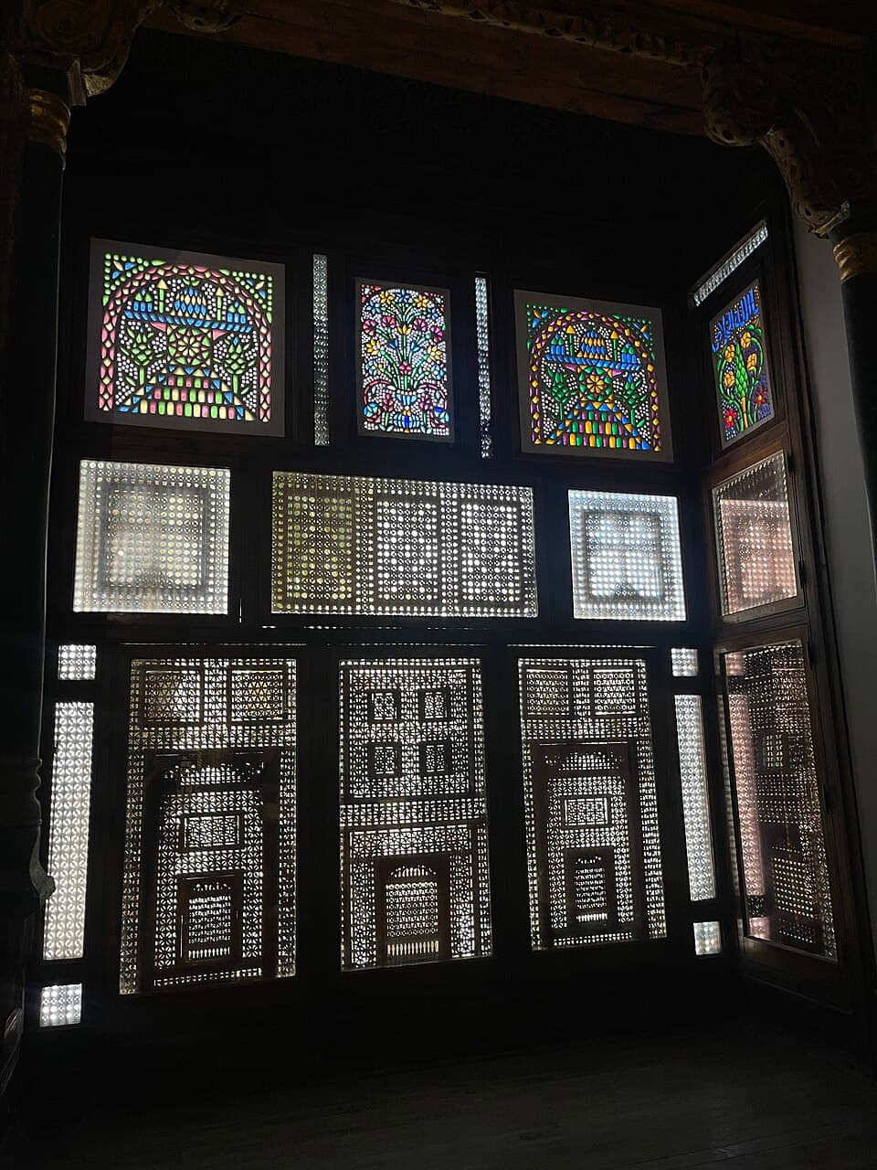 Projecting lattice screen (Mashrabiya), Arab world (Cairo, the Levant)